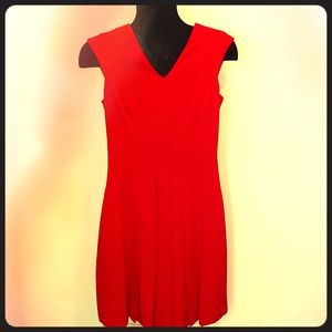 Red Evening Dress (Calvin Klein)